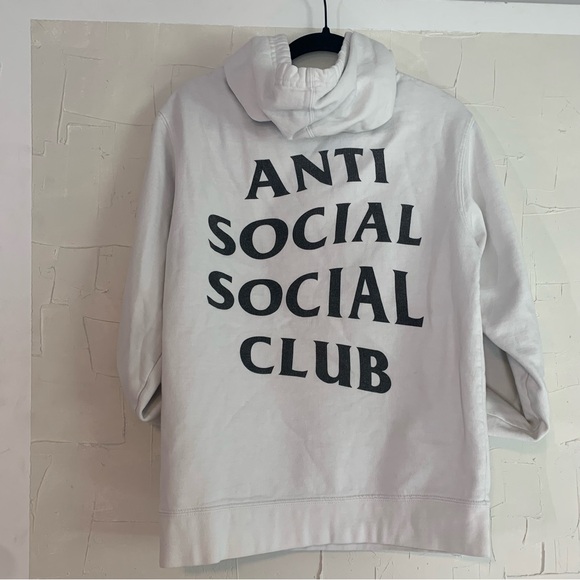 anti social social club 100% cotton hoodie - Picture 5 of 9